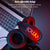 Foldable Lightweight Recording Headphones Gold