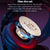 Foldable Lightweight Recording Headphones Gold