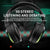 Rgb Dual-Mode Bluetooth Gaming Headset - Black
