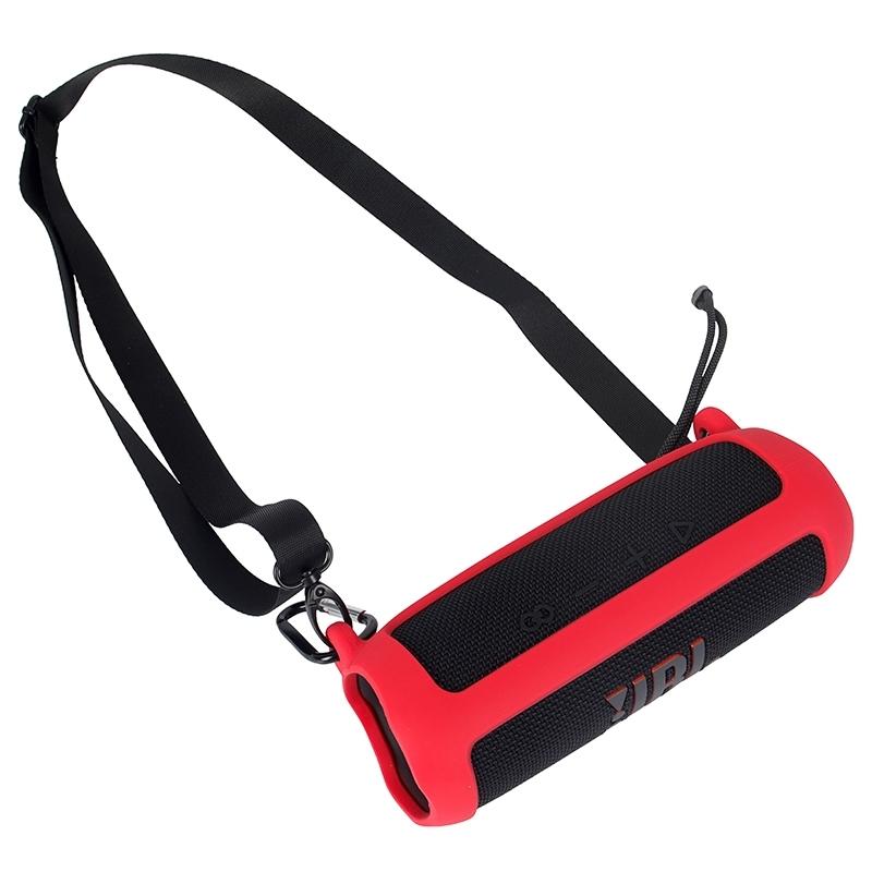 Silicone Protective Case for Jbl Flip6 Bluetooth Speaker - Red