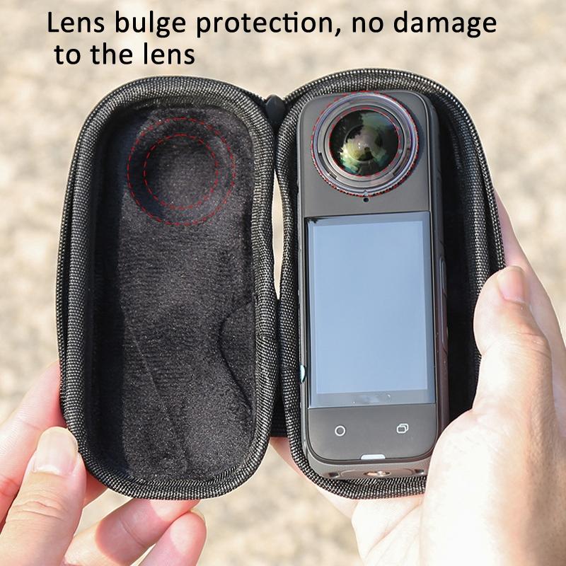 Lightweight Waterproof Insta360 X4 Mini Storage Bag - Deep Gray
