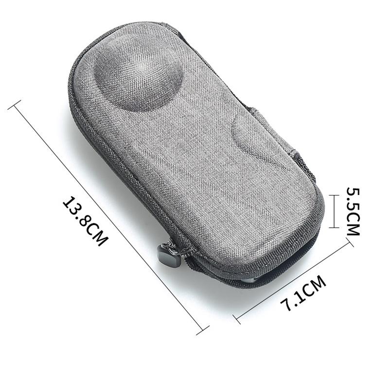 Lightweight Waterproof Insta360 X4 Mini Storage Bag - Deep Gray