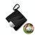 Grey Microfiber Golf Ball Cleaning Towel with Carabiner Hook