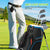 Grey Microfiber Golf Ball Cleaning Towel with Carabiner Hook