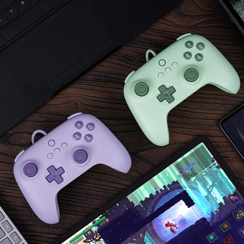 Wired Gaming Controller for Pc / Windows / Steam Deck / Android - Youth Edition - Purple