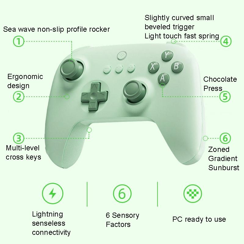 Wired Gaming Controller for Pc / Windows / Steam Deck / Android - Youth Edition - Purple