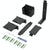 Multi-platform Earphone Wall Hook with Remote Control for Gaming Consoles - White