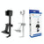 Multi-platform Earphone Wall Hook with Remote Control for Gaming Consoles - White