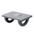 Under Desk Footrest Ergonomic Step Stool For Office Comfort - Black