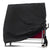 Waterproof Outdoor Table Tennis Cover - 165x70x185cm - Black / Silver