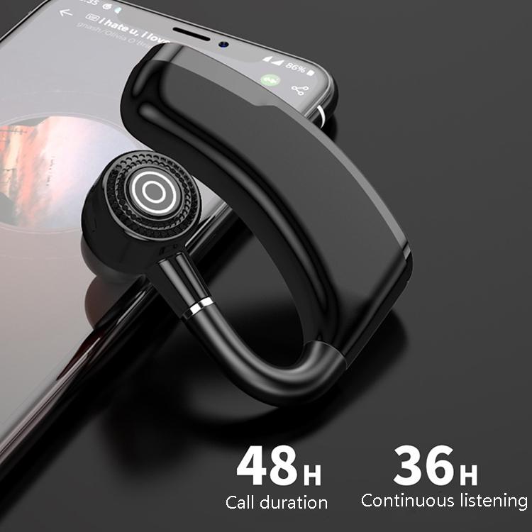 Wireless Bluetooth Sport Headphones - V5.0 Voice Reception no Charging Box - Black