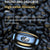 Wireless In-ear Gaming Earphones with Digital Display - Black