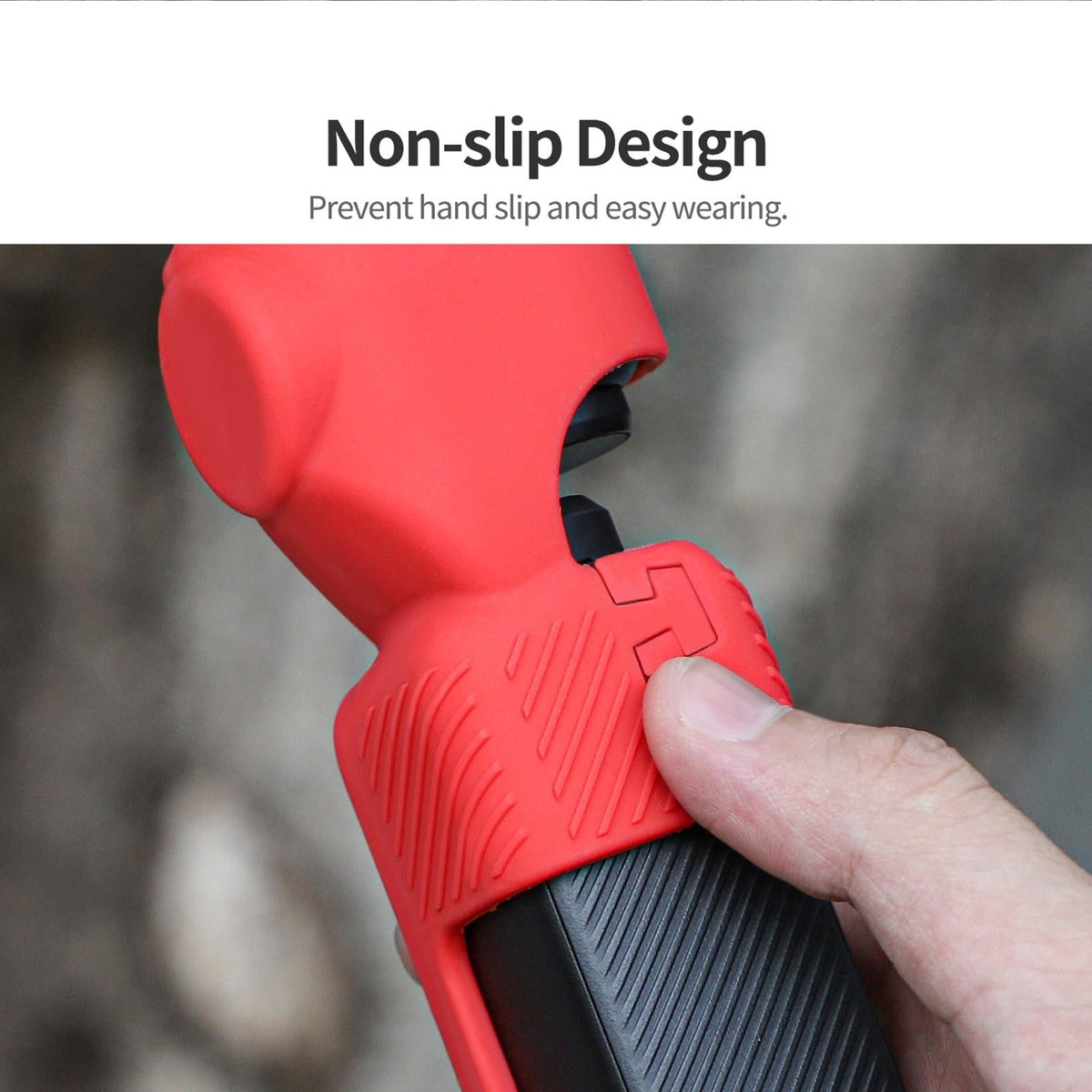 Silicone Protective Case for Dji Pocket 3 - Black