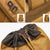 Travel-ready Retro Canvas Backpack - Spacious Design - Gray