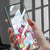 For Samsung Galaxy Z Fold4 5G Full Coverage Electroplated Glass Case - Transparent