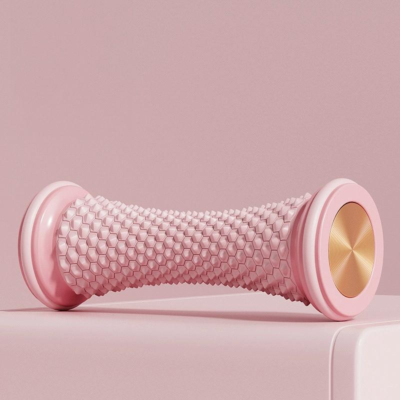 Foot Massager Roller For Plantar Fascia Relief - Pink