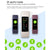 Waterproof C80 Fitness Tracker - Ip67 - White