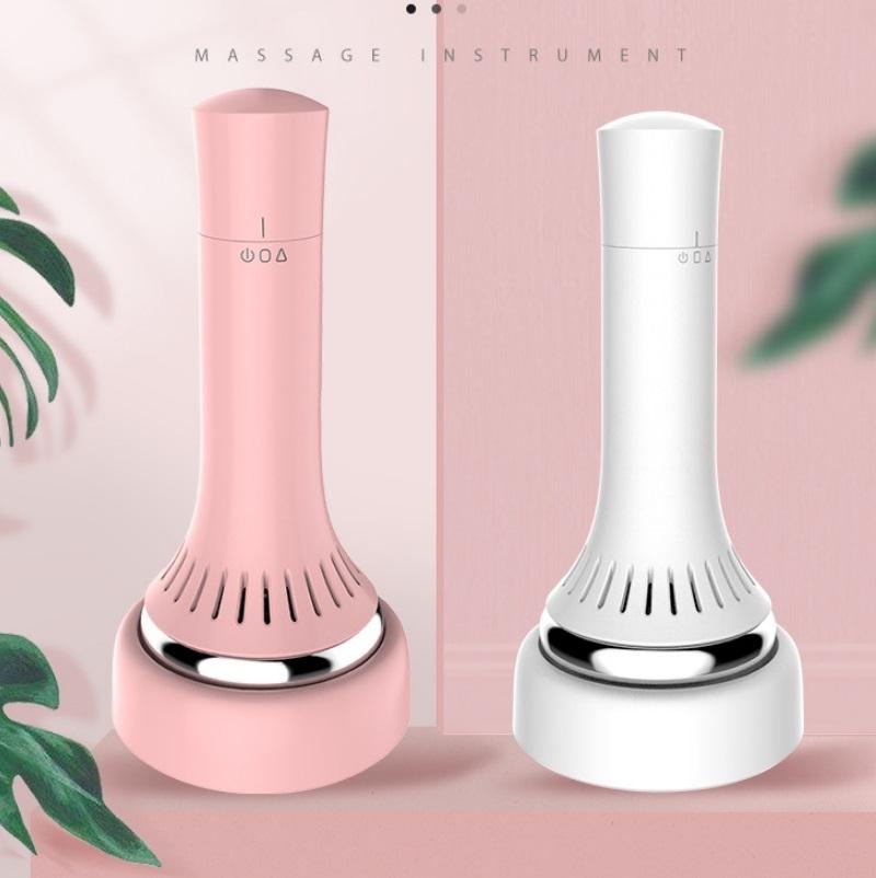 Smokeless Moxibustion Open Flame Massage Equipment - Cherry Pink