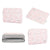 11 Laptop Liner Bag - Waterproof Pu Leather Cover Light Pink