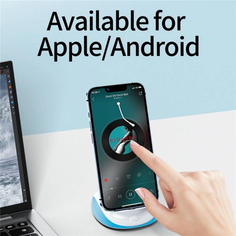 15W Universal Desktop Wireless Charger - Blue