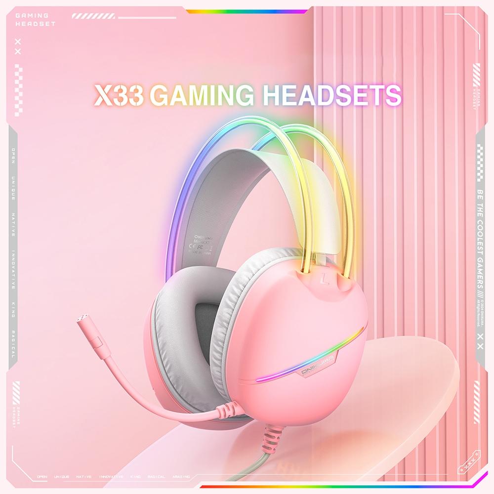 Rgb Light Gaming Headset 2M Cable - Black