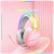 Rgb Light Gaming Headset 2M Cable - Black
