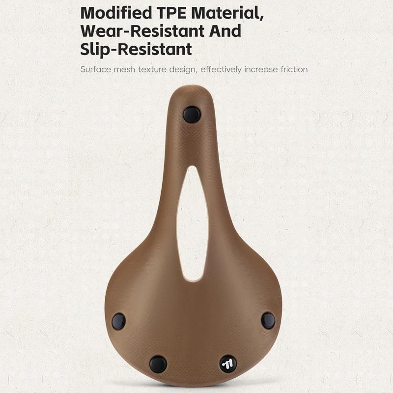 Breathable Bike Saddle For Comfortable Cycling - Black