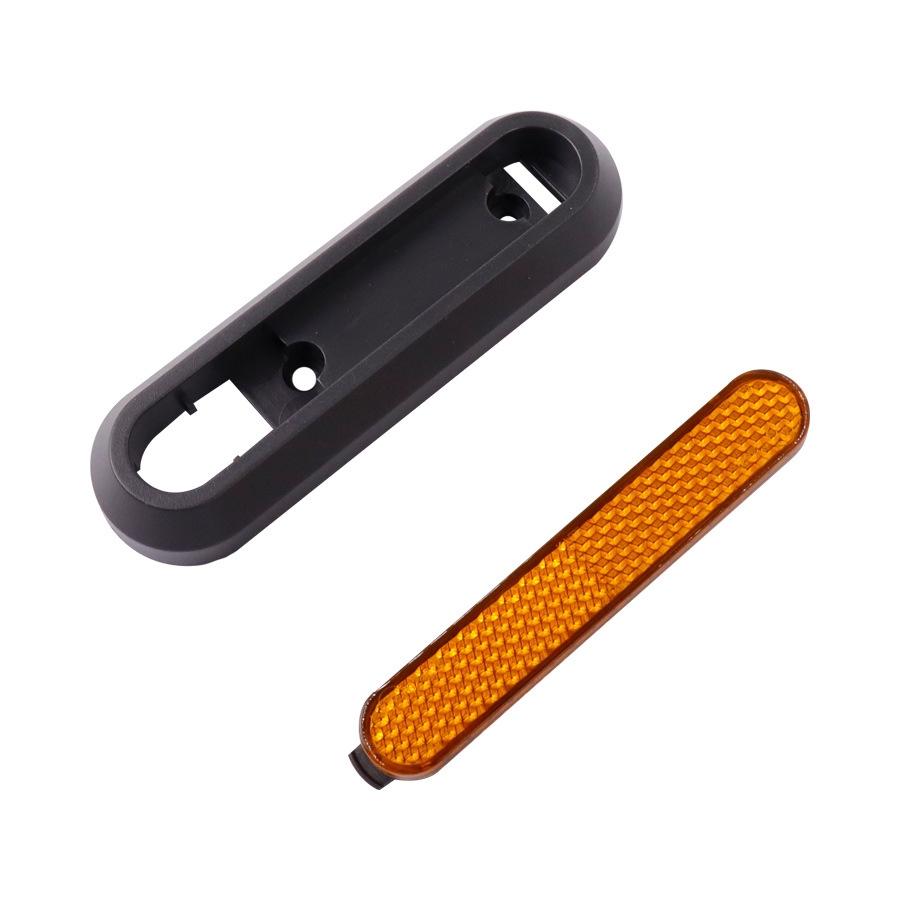 Xiaomi Mijia 1s / Pro 2 Electric Scooter Wheel Cover with Reflective Strips & Screws - Red