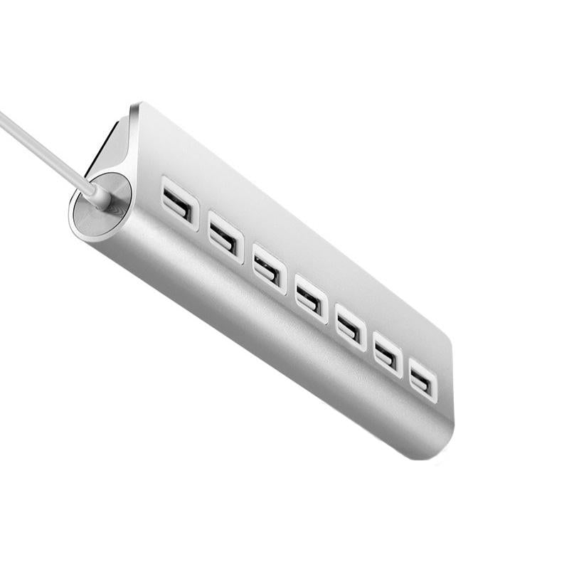 7-Port Aluminum Usb2.0 Hub