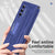 For Samsung Galaxy Z Fold4 5G Telescopic Hinge Foldable Phone Case With Stand - Pink