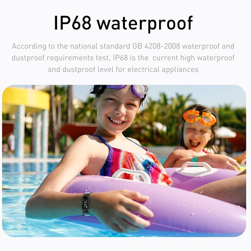 Smart Fitness Bracelet With Bluetooth Sleep Tracking - Blue