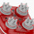 Electric Scalp Massager Multifunctional Vibration Therapy - White