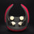 4-Head Neck Massager With Pulse Technology Red