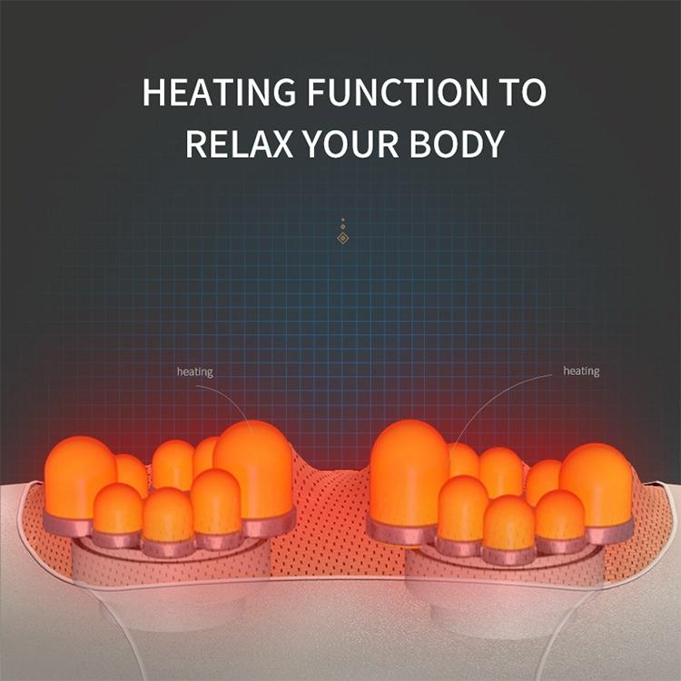 Mini Neck & Shoulder Massager Multifunctional Au Plug Black