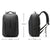 Men Commuter Laptop Backpack - Black