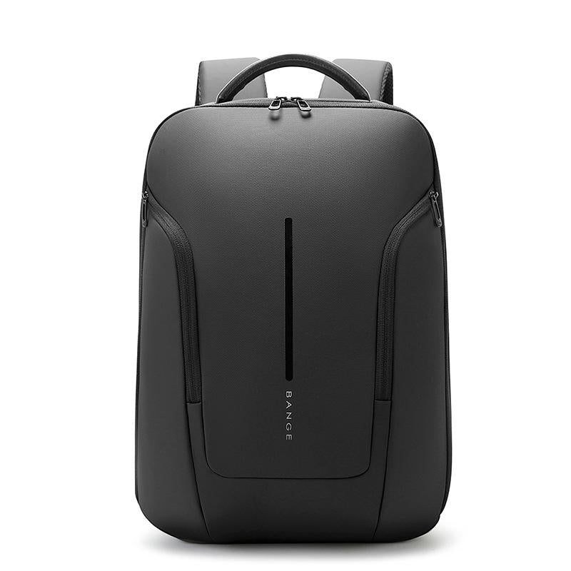 Men Commuter Laptop Backpack - Black