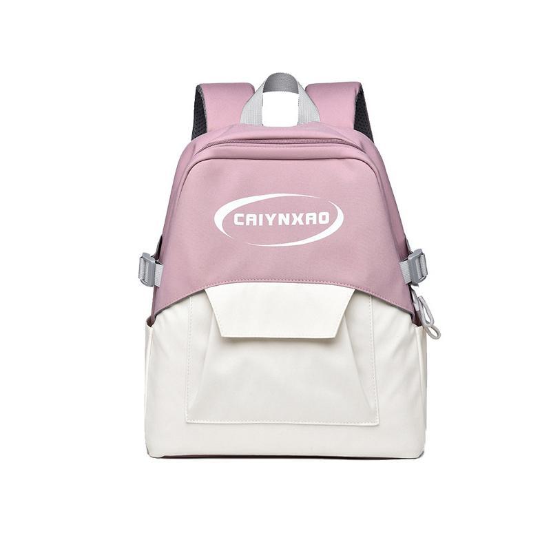 Large Splash Proof Backpack For Outings &amp; School - Pink