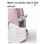 Large Splash Proof Backpack For Outings & School - Pink