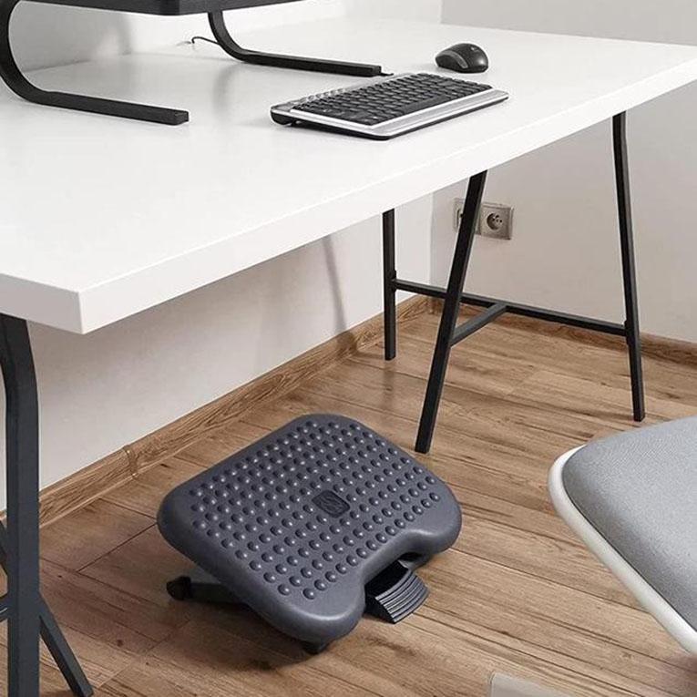 Adjustable Massage Foot Pedal For Office Children And Pregnant Women Black