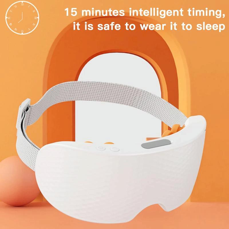 Smart Eye Massager With Vibration & Hot Compress White