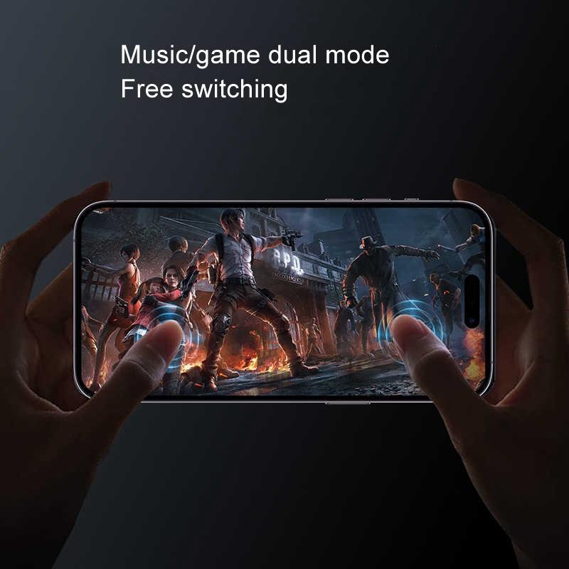 Wireless Gaming Earbuds with Noise Reduction - Ivory White