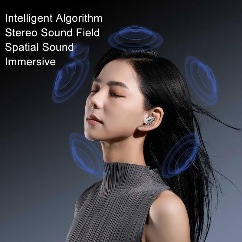 Wireless Gaming Earbuds with Noise Reduction - Ivory White
