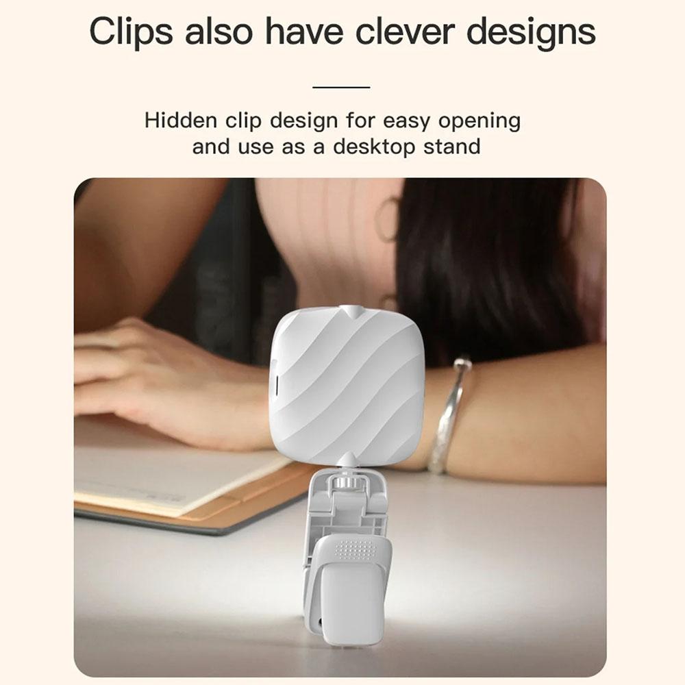 Usb Charging Led Beauty Fill Light for Mobile Phone Live Camera - Black