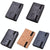 Rfid-Blocking Aluminum Card Holder - Secure & Compact - Carbon Fiber Black