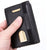 Rfid-Blocking Aluminum Card Holder - Secure & Compact - Carbon Fiber Black