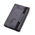 Rfid-Blocking Aluminum Card Holder - Secure & Compact - Carbon Fiber Black