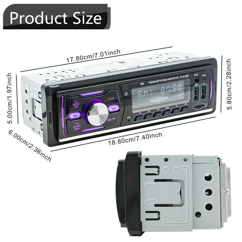 Car Dab Digital Radio With Bluetooth & Usb Swm-M4