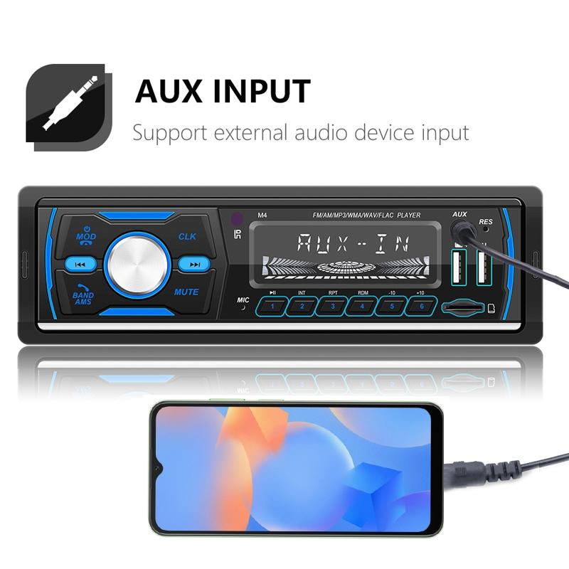 Car Dab Digital Radio With Bluetooth & Usb Swm-M4