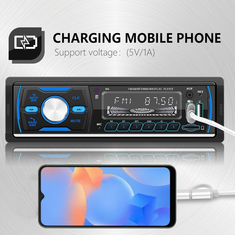Car Dab Digital Radio With Bluetooth & Usb Swm-M4