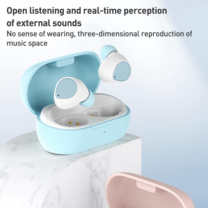 Mini Wireless Bluetooth Earphone - Zga Gs14 Candy - Pink